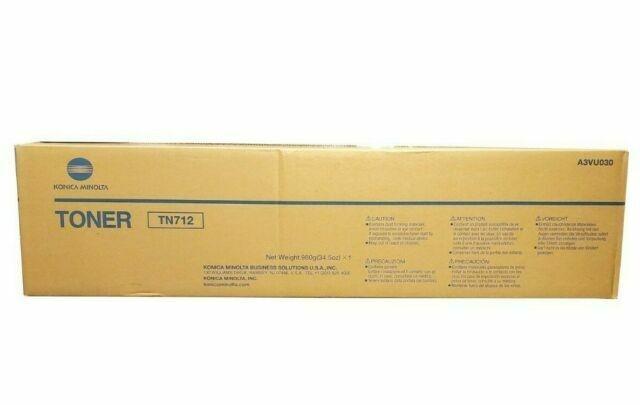 TONER TN-712 K BIZHUB 654 BLACK — imagen 1