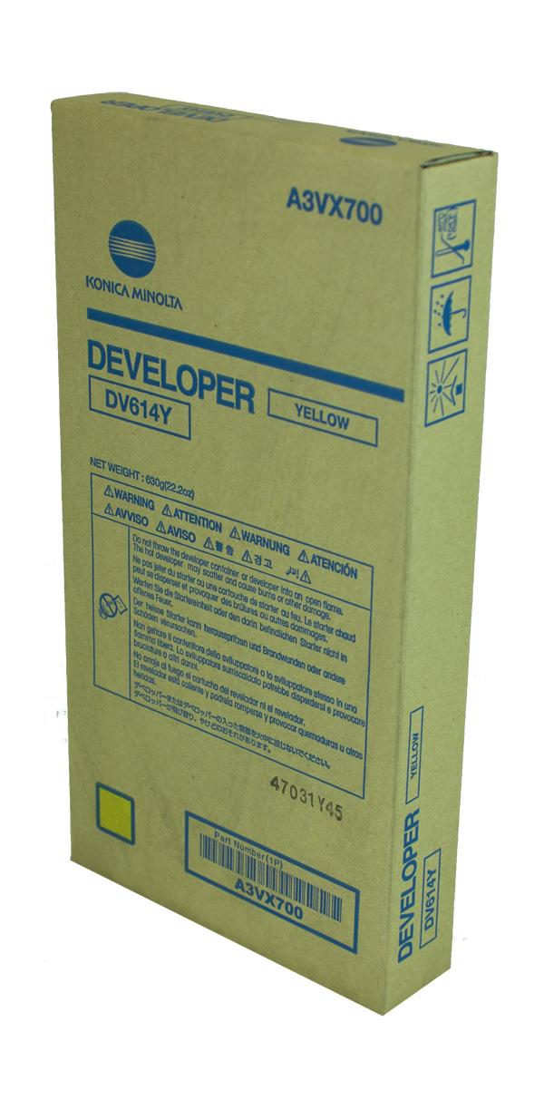 DV-614Y K.MINOLTA BP C1060/ AP C2070/C4065/C3080/C4080/AL230 — imagen 1